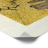 Bal La Goulue Vintage französische Werbung Poster (Ecke)