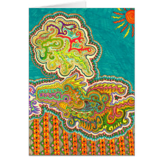 Bal und die Drachegeschenkkarte