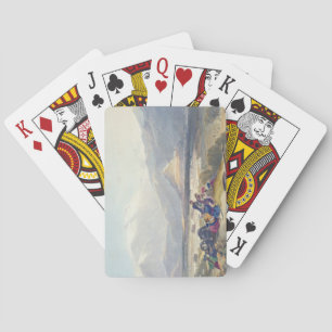 Bala Hissar und Stadt von Kabul mit den Briten Spielkarten