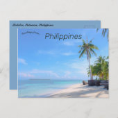 Balabac Palawan Philippinen Postkarte (Vorne/Hinten)