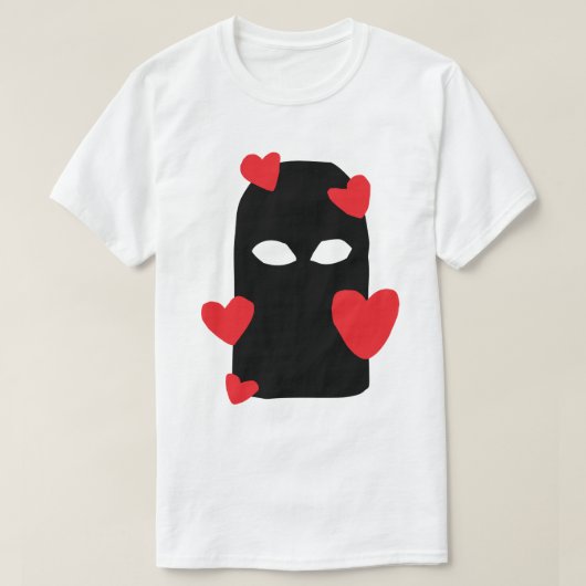 Balaklava und Liebe T-Shirt (Design vorne)
