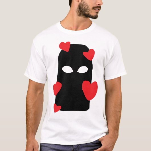 Balaklava und Liebe T-Shirt (Vorderseite)