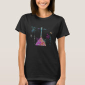 Balalaika Instrument Silhouette Balalaikas T-Shirt (Vorderseite)