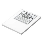 Balalaika-Lizenz Notizblock (Rotiert)
