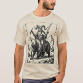 Balan, Hawk und Bär T-Shirt (Vorderseite)