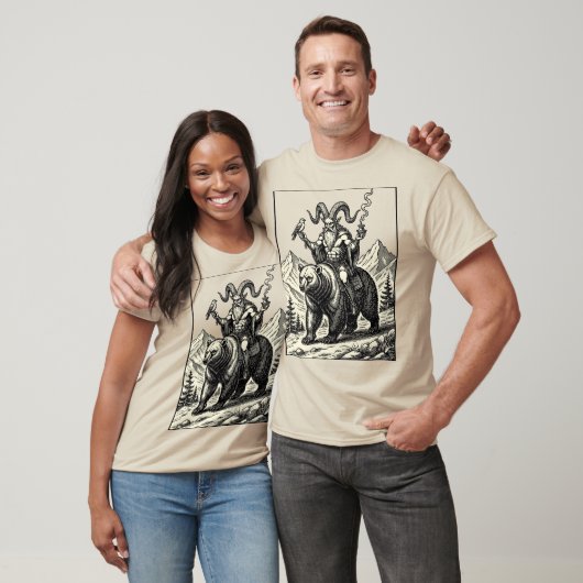 Balan, Hawk und Bär T-Shirt (Unisex)