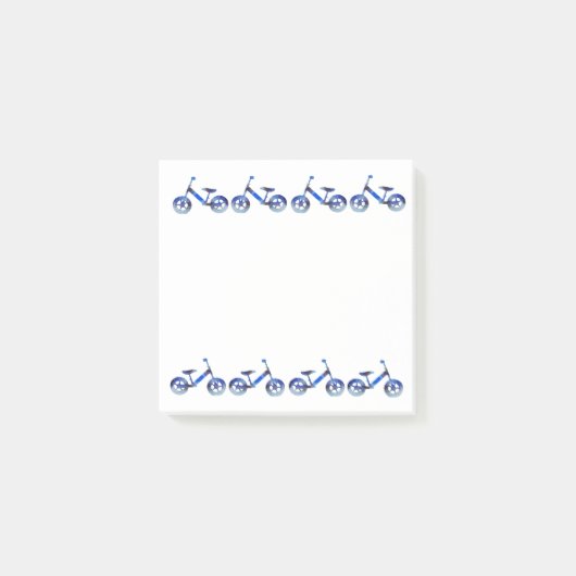 Balance-Bike Post-it Klebezettel (Vorderseite)