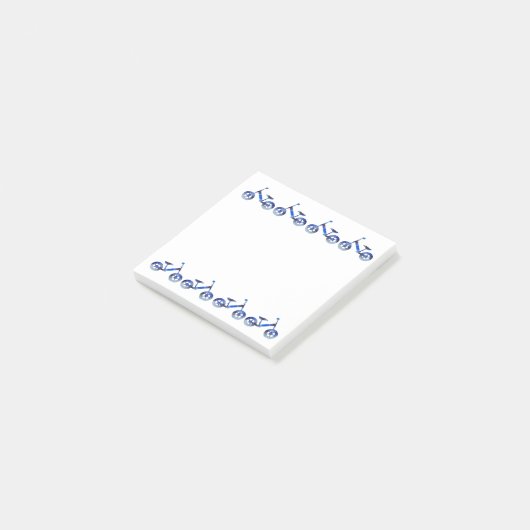 Balance-Bike Post-it Klebezettel (angewinkelt)