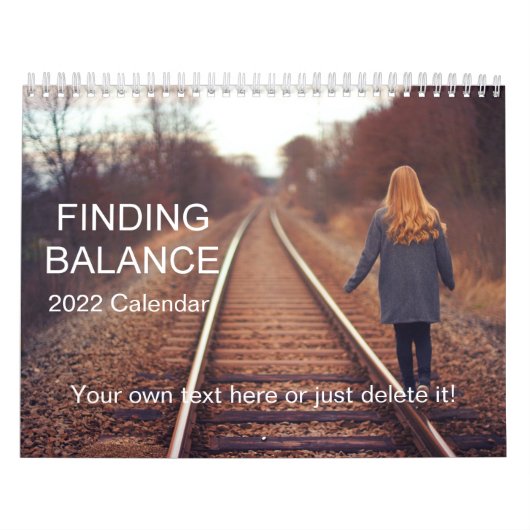 Balance finden kalender (Titelbild)