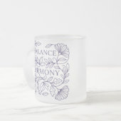 Balance & Harmonie Mattglastasse (Vorderseite Links)