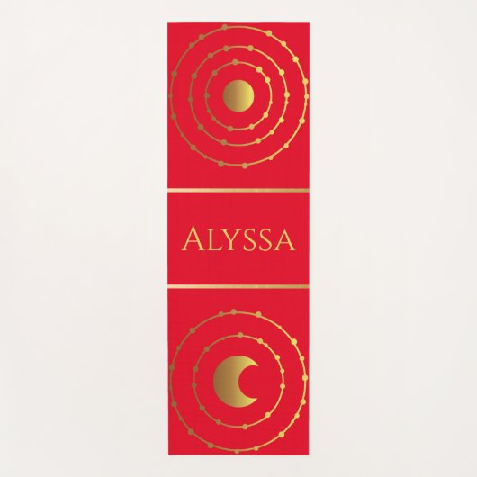 Balance in allen Dingen Yoga Mat Yogamatte (Vorderseite)