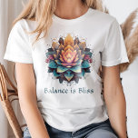 "Balance is Bliss" Vintage  Lotus-Blume T-Shirt<br><div class="desc">Finden Sie Ihre innere Ruhe mit dem Vintagen Lotus Blume T - Shirt "Balance ist Bliss". Dieses Design mit einer wunderschön detaillierten Lotus-Blume in lebhaften, beruhigenden Farben symbolisiert Balance, Gelassenheit und spirituelles Wachstum. Der Vintag inspirierte Stil verbindet sanfte Farbtöne und erdige Farbtöne, was ihn zu einer perfekten Ergänzung zu jedem...</div>