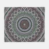 Balance Mandala 3 Fleecedecke (Vorderseite (Horizontal))