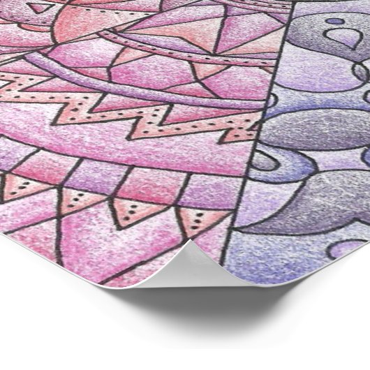 Balance Mandala Poster (Ecke)