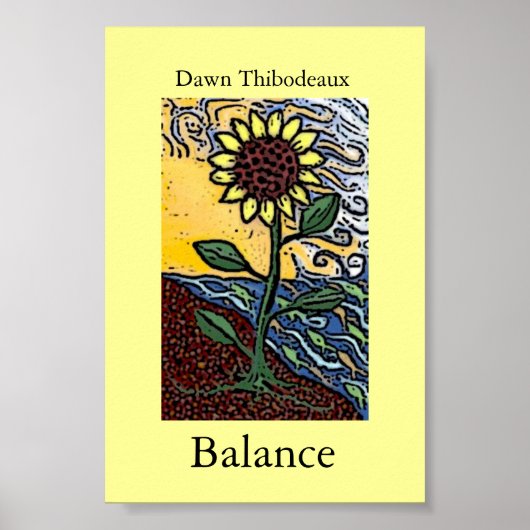 Balance Poster (Vorne)