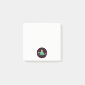 "Balance" Schöner Buddha. Post-it Klebezettel (Vorderseite)