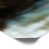 Balance Stones Zen Minimalist Wall Art Poster (Ecke)