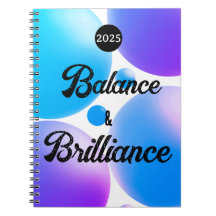 BALANCE und BRILLIANCE SpiralNotebook