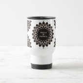 Balance und Harmonie Mandala Reisebecher (Mittel)