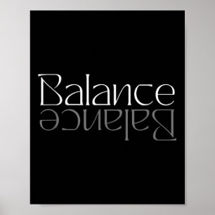 Balance-Up-Down-Motivation Poster