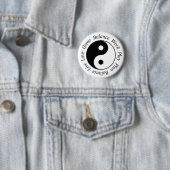 Balance Yin Yang Knopf Button (Beispiel)