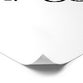 Balance Yin Yang Poster (Ecke)