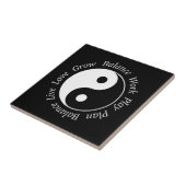Balance Yin Yang-Symbol Fliese (Seite)