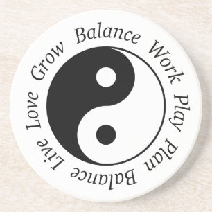 Balance Yin Yang Untersetzer