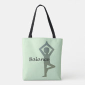 Balance Yoga-Pose Tasche (Rückseite)
