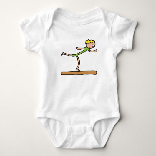 Balancebar Baby Strampler (Vorderseite)