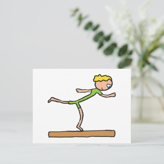 Balancebar Postkarte (Stehend Vorderseite)