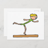 Balancebar Postkarte (Vorne/Hinten)