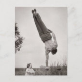 Balanced Daddy Postkarte (Vorderseite)