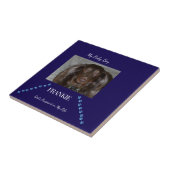 Balanced Pawprint Blessing Keepsake Fliese (Seite)