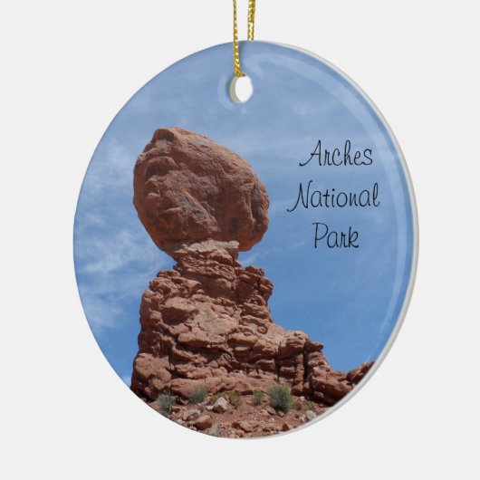 Balanced Rock - Arches National Park Keramikornament (Links)