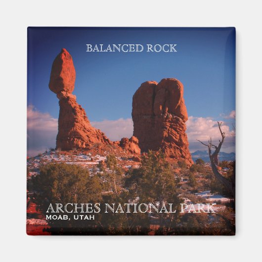 Balanced Rock, Arches National Park, Moab, Utah Magnet (Vorne)