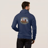 Balanced Rock at Arches National Park in Moab, ABE Hoodie (Schwarz voll)