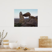 Balanced Rock - Big Bend, Texas Poster (Küche)