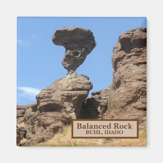 Balanced Rock Buhl Idaho Magnet (Vorne)