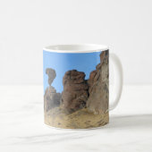 Balanced Rock Idaho Foto Kaffeetasse (VorderseiteRechts)