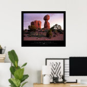 Balanced Rock Poster (Heimbüro)