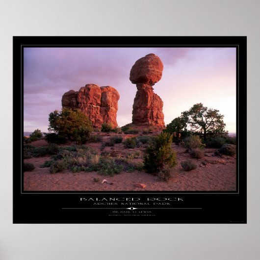 Balanced Rock Poster (Vorne)