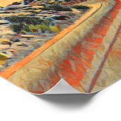 Balanced Rock Tijeras Canyon Poster (Ecke)