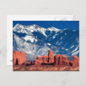 Balanced Rock Trail Postkarte (Vorne/Hinten)