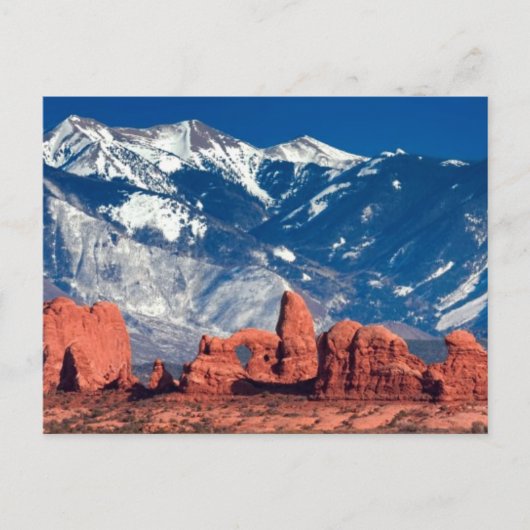 Balanced Rock Trail Postkarte (Vorderseite)