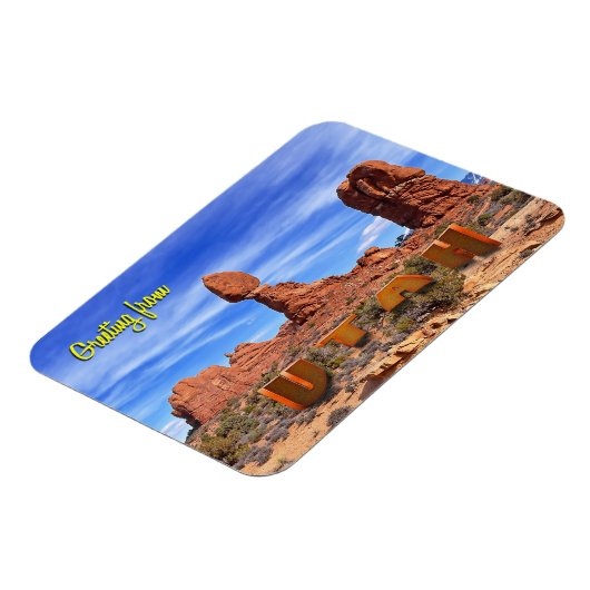 Balanced Rock, Utah Magnet (Linke Seite)