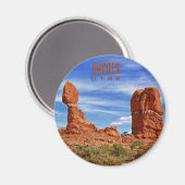 Balanced Rock Utah Magnet (Vorderseite/Rückseite)