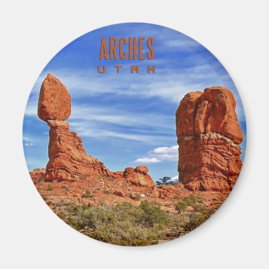 Balanced Rock Utah Magnet (Vorne)