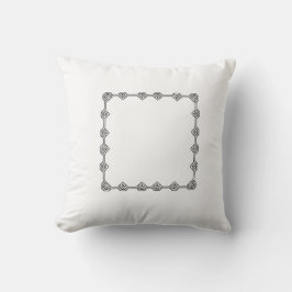 Balanced Soul Pillow | Minimalist Tibetan Boho Aes Kissen