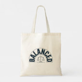 Balanced Tote Bag Tragetasche (Rückseite)